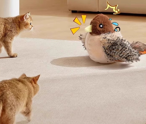 ของเล่นนกไฟฟ้าจำลองสำหรับสัตว์เลี้ยงนกและลูก<span class=keywords><strong>เป็ด</strong></span>ต่างๆทำจากผ้ากำมะหยี่ - Product Image 6