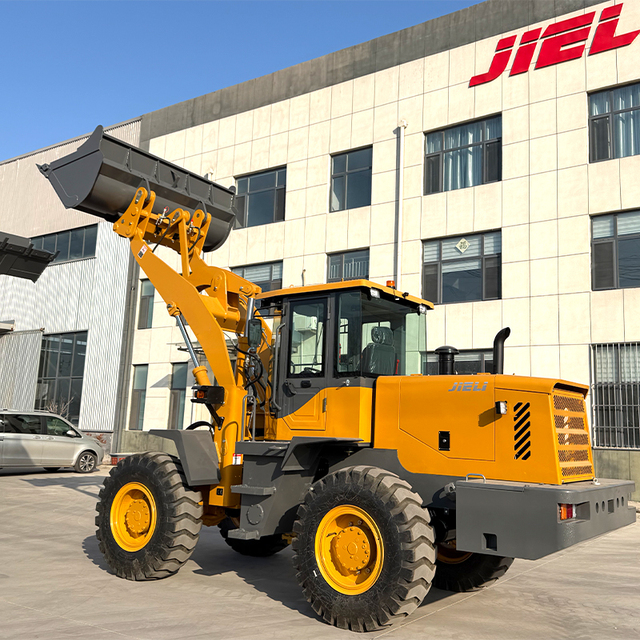 3000kg Load Capacity Small Size Mini Wheel Loader Front Loader Engine Motor 92KW Power High Digging Power Mechanical Single