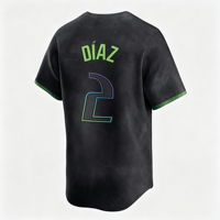 Jahitan Berkualitas Terbaik Dapat Disesuaikan # 13 CAMINERO # 56 AROZARENA. # 5 FRANCO # 2 Jersey Baseball DIAZ