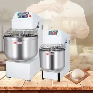 Grande misturador de massa de pão, industrial roti espiral 5 12 10 15 25 30 50 100 kg trigo máquina de mistura de farinha para padaria assar da turquia