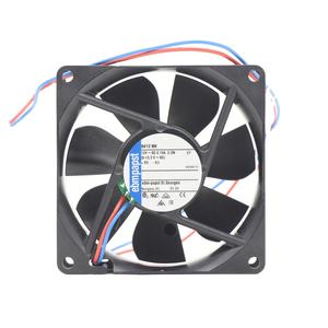 Ventilador Axial de Refrigeración ebmpapst 8412NH 12V DC 46.5CFM 2.2W 37dBA 80x80x25mm 8025 8cm con Cables y Rodamiento de Bolas para Inversor - Product Image 1