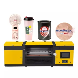 Dual Heads Roll To Roll UV Sticker Printer Sticker Printer Machines UV DTF Transfer Printer For Printing Any Products