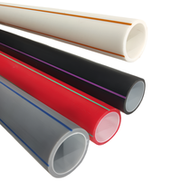 Tuyau de protection en PE à âme en silicone haute lubrification 32/26 mm pour système de canalisation de câbles de télécommunications à fibre optique souterrains