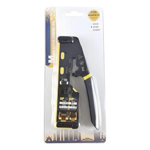Double usage 8P 6P Double usage Mesh Wire Peeling Cutting Wire <span class=keywords><strong>Pince</strong></span> Cheap Multifunction Through-Hole Fiber Optic Equipment - Product Image 6