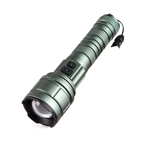 High-Intensity Long-Range Flashlight Outdoor <strong>Multi</strong>-<strong>functional</strong> White and Yellow Light 21700 Rechargeable Aluminum Alloy <strong>LED</strong> <strong>Torch</strong> - Product Image 1