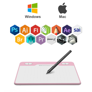 10moons T503 tableta gráfica profesional 8192 niveles pluma inalámbrica tableta dibujo tableta gráfica con Stylus Animate - Product Image 5