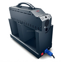 Machine à fumée portable à main avec lumière RGB pour DJ, équipement de scène pour événements DJ
