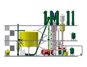 Línea de Extracción de Solventes Comercial con Sistema de Recuperación de Solventes de Circuito Cerrado, Alta Eficiencia, Extracción Continua de Solventes - Product Image 4