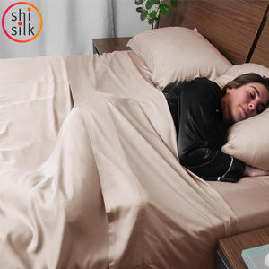 Parure de lit en Lyocell 100% Bambou, taille FULL (Double) 93*96, biologique, rafraîchissante, respirante, 300TC, écologique - Product Image 4