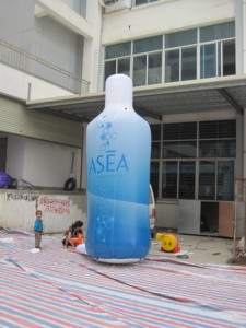 Inflatable ASEA Bottle for outdoor sale advertising events - Product Image 2