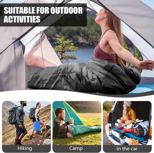 Sacs <span class=keywords><strong>de</strong></span> <span class=keywords><strong>couchage</strong></span> portables pour le camping, pour adultes et enfants, 4 saisons, par temps <span class=keywords><strong>froid</strong></span>, chauds, pour la randonnée, les voyages, l'intérieur et l'extérieur - Product Image 5