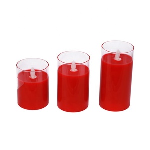 Bougies <span class=keywords><strong>flamme</strong></span> à piles, <span class=keywords><strong>avec</strong></span> minuterie, vente en gros, 12 pièces - Product Image 4