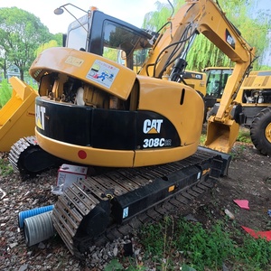 รถขุดดิน CAT Caterpillar 308C สภาพใหม่ นำเข้าจากญี่ปุ่นแท้ มือสอง รถขุด CAT 8 ตัน ขาย - Product Image 1