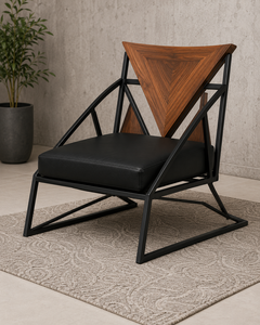 Sillón Moderno, Cómodo y Tapizado para Sala de Estar, Dormitorio, Oficina, Recepción y Muebles Contemporáneos para el Hogar - Product Image 1