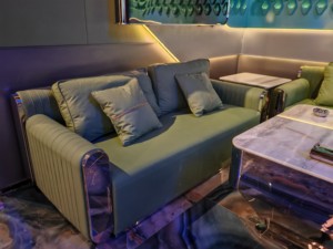 High-End personalizzato moderna cabina KTV panca e <span class=keywords><strong>Bar</strong></span> divano Set <span class=keywords><strong>in</strong></span> acciaio inox Night Club posti a sedere per mangiare nei locali notturni <span class=keywords><strong>Bar</strong></span> - Product Image 5