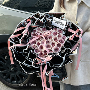 Sáng bóng tự làm quà tặng thủ công giấy hoa vật liệu cửa sổ của thế giới biên giới giấy gói Hoa - Product Image 4