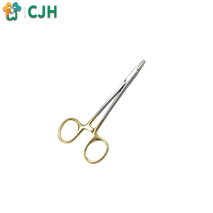 Kit de Aparelhos Cirúrgicos Veterinários CJH: Pinça Porta-Agulhas e Pinça de Punção em Aço Inoxidável Padrão Alemão Portátil - Product Image 6