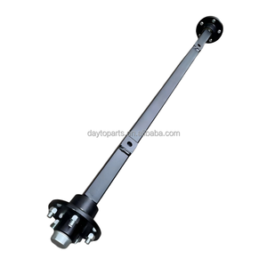 Essieu de <span class=keywords><strong>remorque</strong></span> en acier neuf de haute qualité DAYTOP 4/5/6 boulons, ensemble de moyeu d'essieu, <span class=keywords><strong>tambour</strong></span> de <span class=keywords><strong>frein</strong></span>, capacité de 500 à 3000 kg pour <span class=keywords><strong>bateau</strong></span>/camion/caravane - Product Image 5