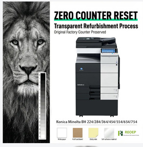REOEP Meilleure <span class=keywords><strong>imprimante</strong></span>-copieur 2025 <span class=keywords><strong>Imprimante</strong></span> <span class=keywords><strong>laser</strong></span> noir et blanc pour Konica Minolta Bizhub 224 284 364 454 554 654 754 - Product Image 1