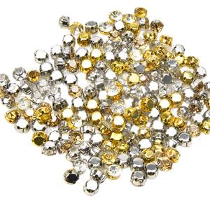 Strass en <span class=keywords><strong>verre</strong></span> cristal transparent de haute qualité en forme de D à coudre sur griffes, accessoires de décoration pour robe de mariée DIY - Product Image 5