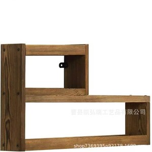 Soporte de madera maciza para tacos de billar, con capacidad para 4 tacos, estante de almacenamiento para tacos de billar. - Product Image 1
