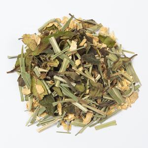 100% té de hierbas naturales con sabor a mezcla de hierba de limón jengibre té verde orgánico con hojas de menta verde - Product Image 1