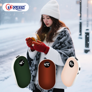 Calentador de Manos Personalizable al por Mayor con Batería Externa de 5000mAh, Regalo Cálido de Navidad para Mujeres en Invierno y Carga de Teléfonos - Product Image 4