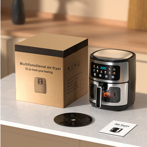 Pantalla táctil de gran capacidad para uso doméstico de alta calidad, inteligente, Simple, 10L, olla para freír profunda sin aceite - Product Image 5