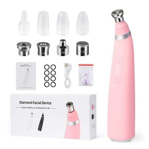 Logo personnalisé, nouveau stylo de dermabrasion au diamant 2 en 1 avec fonction d'aspiration, outil pour éliminer les points noirs - Product Image 1