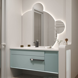 Hot thiết kế mới dễ thương phong cách bear-hình thắp sáng phòng tắm Gương LED Châu Âu cổ phòng tắm Vanity tủ - Product Image 6