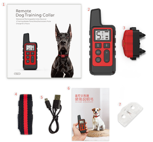 Collier de dressage à distance pour chien, anti-aboiement, intelligent, électronique - Product Image 6