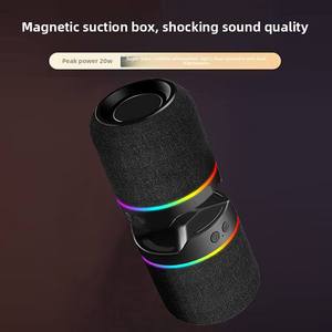Altavoz Magnético Portátil 2 en 1 para Exteriores, Auto, Hogar y Escritorio, con Subwoofer de 10W y Batería de 1000-2000mAh, Compatible con 5.3 - Product Image 3