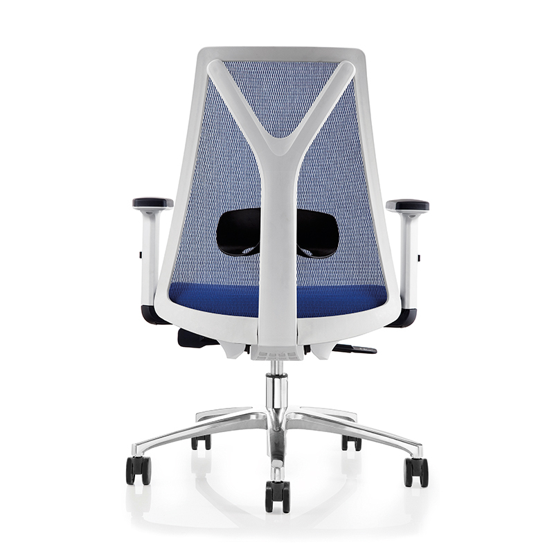 Y shape back Support red-medium back mesh fabric chair ergonomic work for office and house