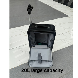 FUTUREJOY Maleta Scooter <span class=keywords><strong>de</strong></span> 20 Pulgadas, <span class=keywords><strong>Equipaje</strong></span> <span class=keywords><strong>de</strong></span> <span class=keywords><strong>Mano</strong></span> Aprobado <span class=keywords><strong>para</strong></span> Avión, Bolsa Inteligente <span class=keywords><strong>para</strong></span> Viajar, Capacidad <span class=keywords><strong>de</strong></span> 220lbs - Product Image 4