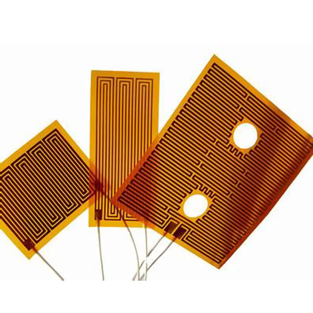 Kapton ฮีตเตอร์12V ยืดหยุ่น35มม. ฟิล์มบางองค์ประกอบความร้อน