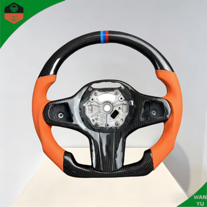 Volante Personalizado de Fibra de Carbono Real para <span class=keywords><strong>BMW</strong></span> E63 E60 M5 E61 E64 525i 530 630 <span class=keywords><strong>650</strong></span> Serie 5 Serie 6 - Product Image 3