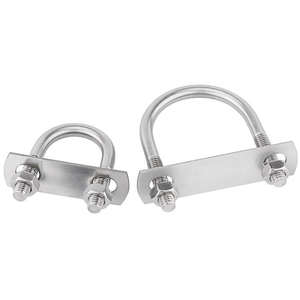 Fixations hexagonales pour plomberie 6mm 8mm 12mm, serre-câble, pince pour câble métallique en acier inoxydable 304, alliage de titane - Product Image 6