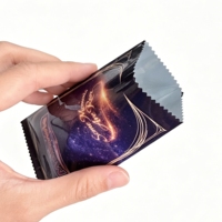 Pochette d'emballage scellée en plastique pour cartes de jeu imprimées sur mesure, sachets en aluminium refermables anti-odeur, sacs Mylar pour cartes PSA