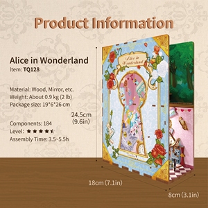 Tonecheer Step Into Wonder Dollhouse, Rompecabezas 3D DIY para Librerías, Se Buscan Agentes Regionales y Franquiciados <span class=keywords><strong>de</strong></span> Tiendas Físicas - Product Image 6