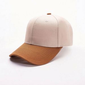 Casquette de baseball personnalisée à 6 panneaux, imperméable, sportive, à visière rigide, bicolore, 100% coton, avec logo brodé, vente en gros - Product Image 3