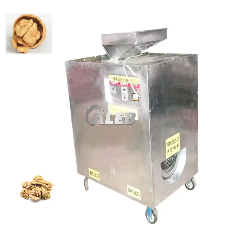 Broyeur de noix simple et facile à utiliser Broyeur de séparation de noix Machine de décorticage de noix