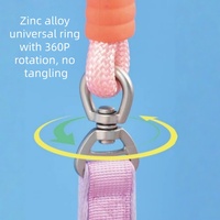 Accessoire Animal de Compagnie Chien Chat Mode Entraînement Nylon Luxe Corde Laisse Glissante Collier Et Laisse pour Chien Set