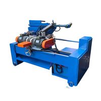 Machine de débavurage, polissage et chanfreinage automatique haute précision à double extrémité pour tuyaux métalliques – Équipement haute efficacité 380V 3kW