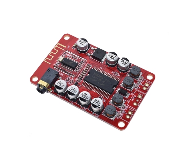 YDA138  Class D B--lue--tooth digital power amplifier board for stereo dual channels, 12V, B-lue--tooth power amplifier 15W+15W