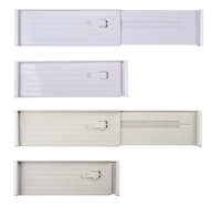 Vente chaude de haute qualité extensible tiroir diviseur organisateur nouveau Design en plastique réglable séparateurs cuisine vêtements bijoux