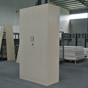 Modern Steel Wardrobe Clothes Cabinet <b>Bedroom</b> <b>Swing</b> 2 Door Locker Hanging Space Saving Durable Hospital & Gym Use - Product Image 4