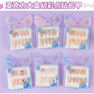 Autocollants pour ongles en forme de papillon, autocollants adhésifs, art des ongles portable, design tendance pour les jeunes, design digne d'Instagram, lot de 10 pièces - Product Image 5