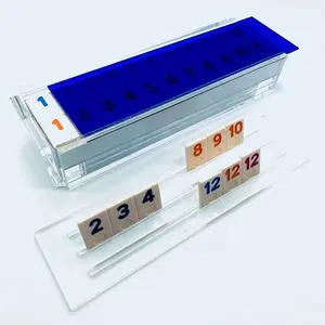 Judaica Rummikub游戏Lucite for juwish