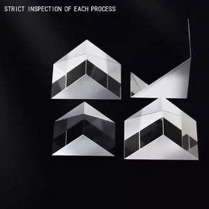 Prismas de periscopio de vidrio óptico de alta calidad Prisma triangular <span class=keywords><strong>isósceles</strong></span> y Prisma de ángulo recto - Product Image 2