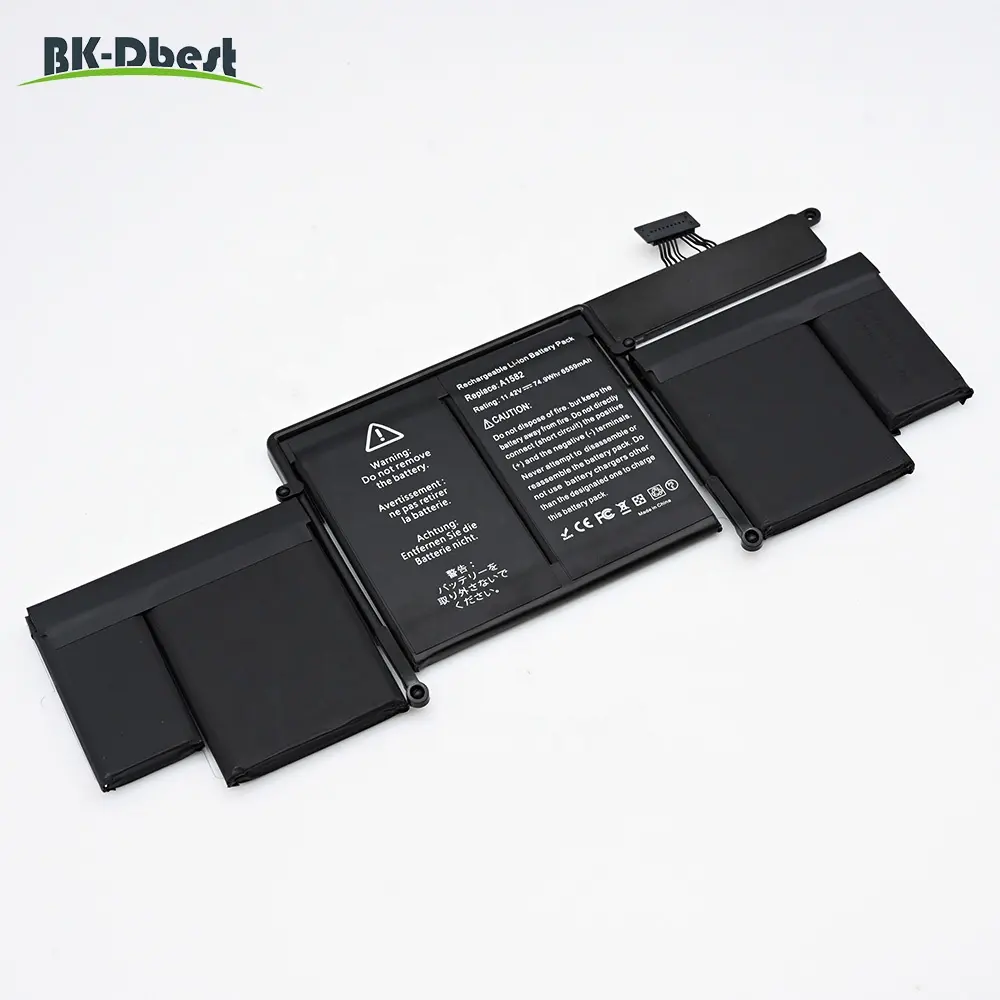 BK-DBEST 11.34V 6330mAh dizüstü pil A1493 A1582 değiştirin Apple MacBook Pro Retina 13 inç için A1493/A1582 (A1502 geç 2013